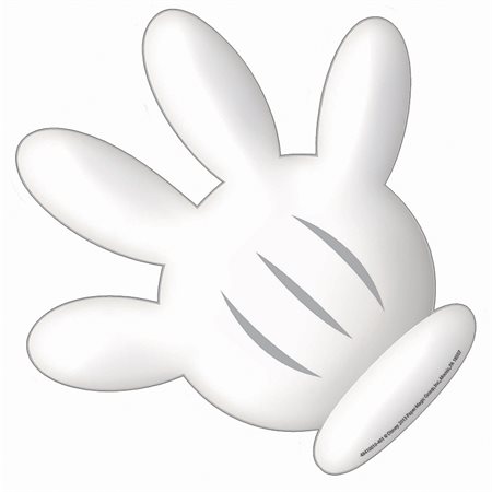 Mickey Mouse® Hand Paper Cut-Outs