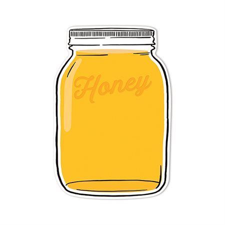 The Hive Mason Jar Paper Cut-Outs