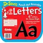 Dr. Seuss Punch Out Deco Letters, Black