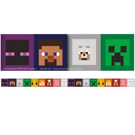 Minecraft Character Lineup Deco Trim®