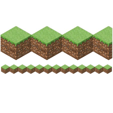 Minecraft Die-Cut Blocks Deco Trim®, Extra Wide