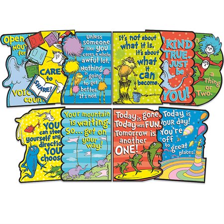 Dr. Seuss Die-Cut Poster Set