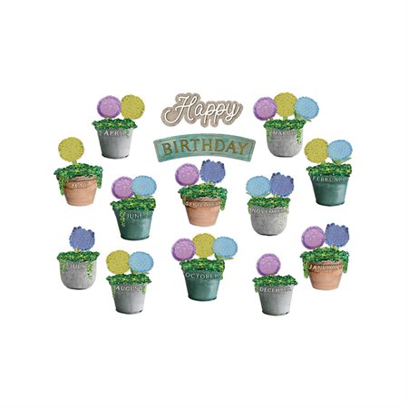 Curiosity Garden Birthday Mini Bulletin Board Set