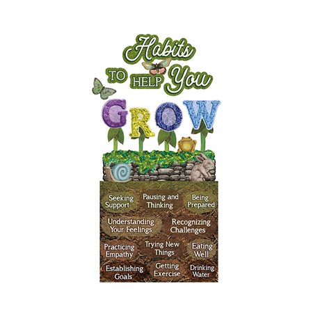 Habits to Help You Grow Mini Bulletin Board Set