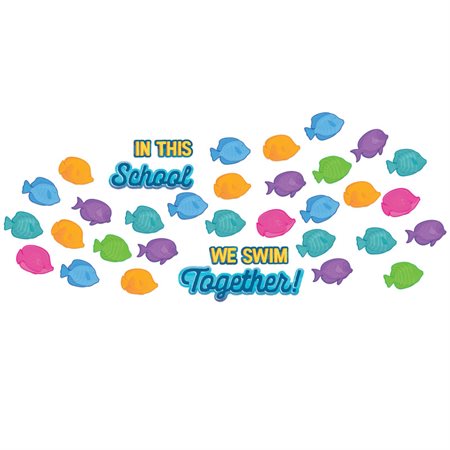 Seas the Day Working Together Mini Bulletin Board Set