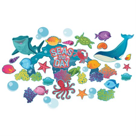 Seas the Day Bulletin Board Set