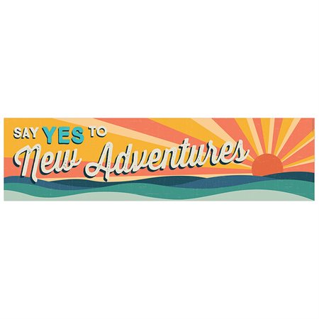 Adventurer Say YES to New Adventures Banner