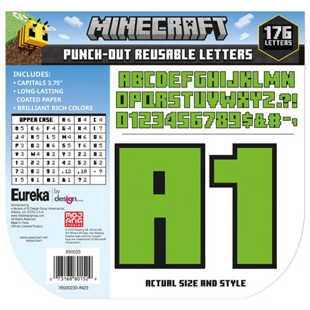 Minecraft Deco Letters