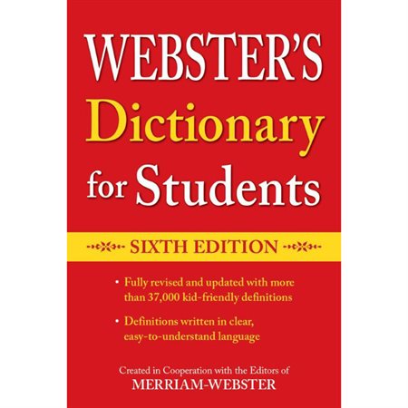 Webster's Dictionary for Students