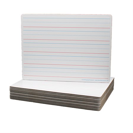 Double-Sided Magnetic Boards, 9" x 12" Class Pack of 12