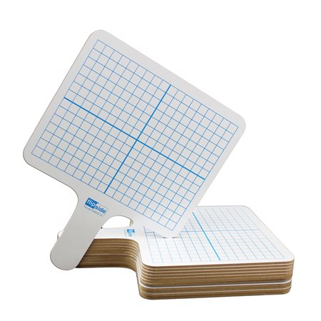 Dry Erase Graphing Paddles, Set of 12
