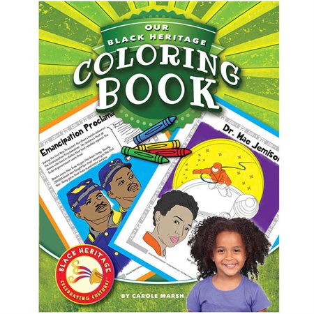 Black Heritage Celebrating Culture Coloring Book