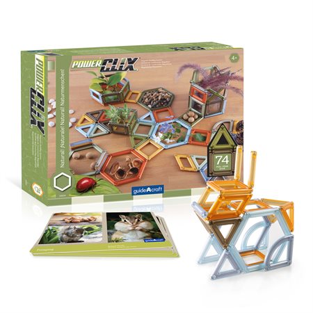 PowerClix® Frames Natural, 74-Piece Set