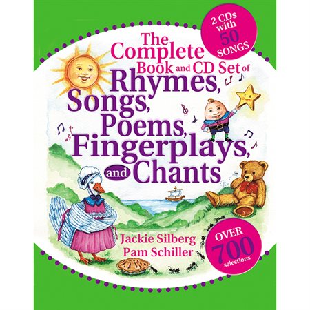 The Complete Book of Rhymes, Songs, Poems, Fingerplays, and Chants Book and CD