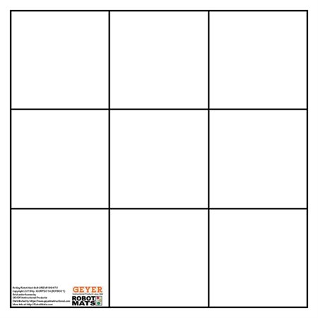 Botley Bot Grid Mat - 9" Squares - 27" x 27”