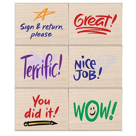 Stamps of Approval Wood Stamps Set