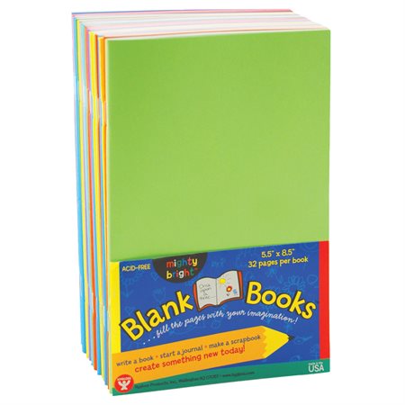 Rainbow Brights™ Books, 5 1 / 2" x 8 1 / 2", 32 pages, 10 books, Assorted Colors