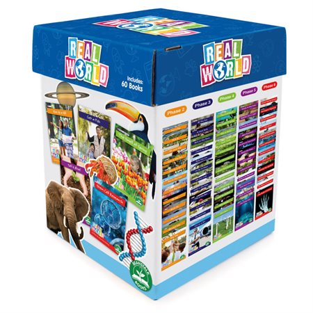 Beanstalk Books Decodable Readers, Real World Readers