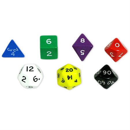 Jumbo Polyhedral Dice