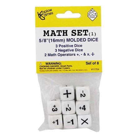 Positive / Negative Dice