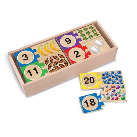 Self-Correcting 1-20 Number Puzzles