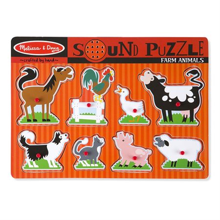 Sound Puzzle - Farm Animals