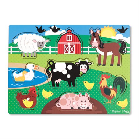 Farm Peg Puzzle