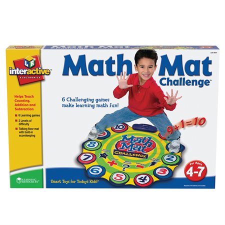 Math Mat Challenge Addition & Subtraction Game