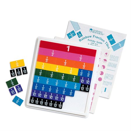 Rainbow Fraction®, Tiles with tray