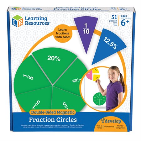 Double-Sided Magnetic Fraction Circles