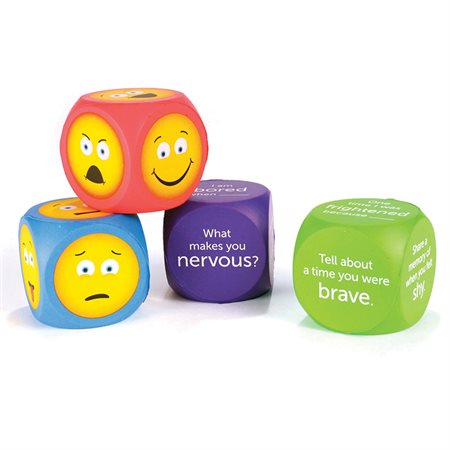 Soft Foam Emoji Cubes