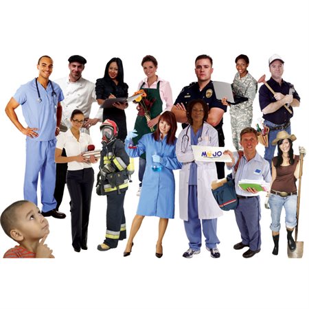 Career Possibilities Jumbo Photographic Floor Puzzle