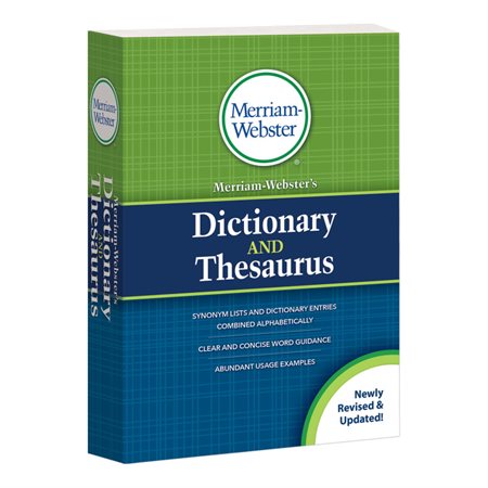 Merriam-Webster's Dictionary and Thesaurus