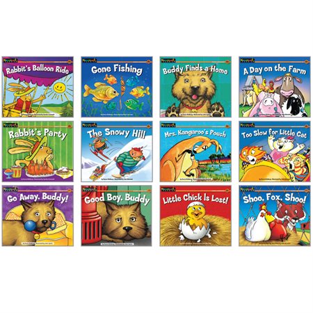 Rising Readers Leveled Books: Animal Adventures, English