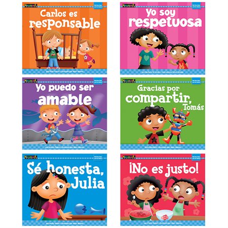 MySELF Readers: I Get Along with Others, Small Book 6-pack, Spanish