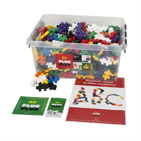 Plus-Plus® BIG Set, 600 pieces in a tub
