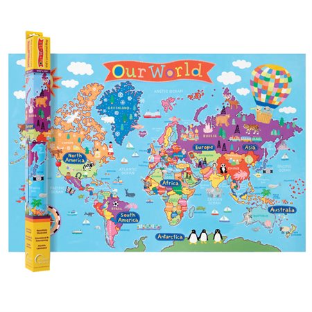 Kid's Map, World