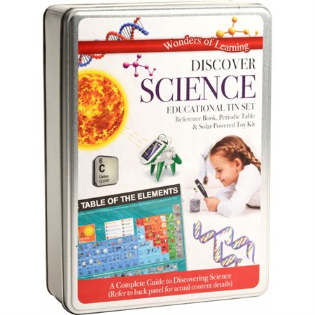 Wonders of Learning Tin Set, Discover Science