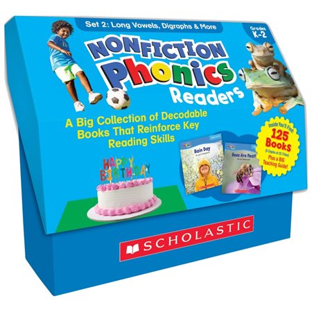Nonfiction Phonics Readers: Long Vowels, Digraphs & More, Multiple-Copy Set