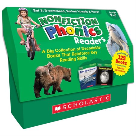 Nonfiction Phonics Readers: R-controlled, Variant Vowels & More, Multiple-Copy Set