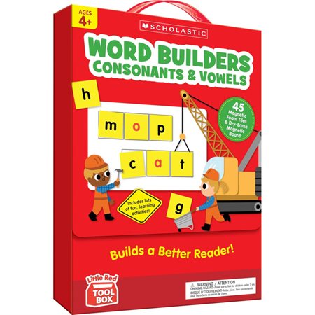 Little Red Tool Box Word Builders: Consonants & Vowels