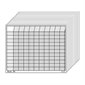 Horizontal Chart Set, White