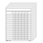 Vertical Chart Set, White