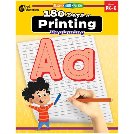 180 Days of Printing Beginning. Grades PreK–K