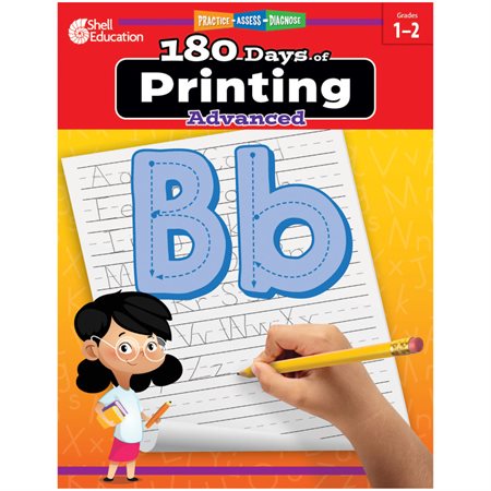 180 Days of Printing Advanced. Grades 1–2