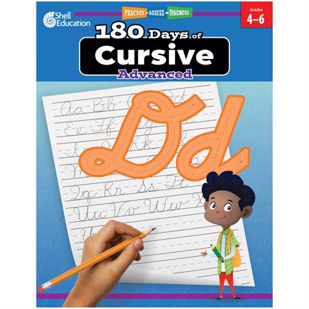 180 Days of Cursive Advanced. Grades 4–6