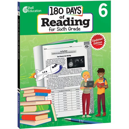 180 Days of Reading for Sixth Grade, 2nd Edition