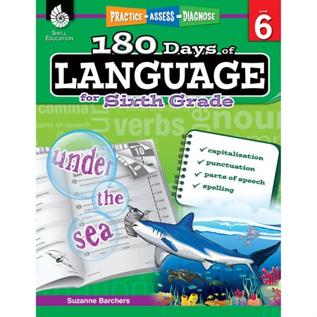 180 Days of Language, Grade 6