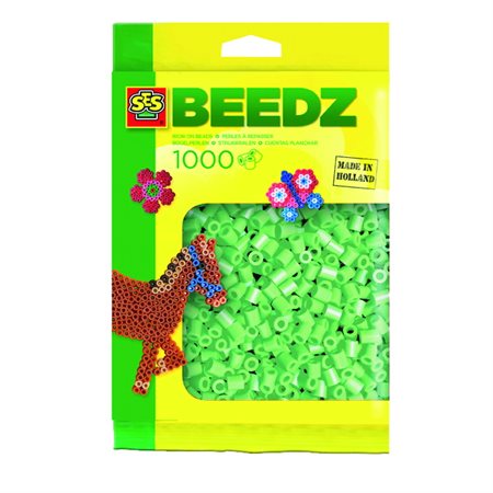 SES Creative Iron-On-Beads Light Green, Pack of 1000 