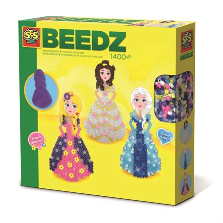 Beedz Iron-On-Beads, Princesses, Pack of 1400
